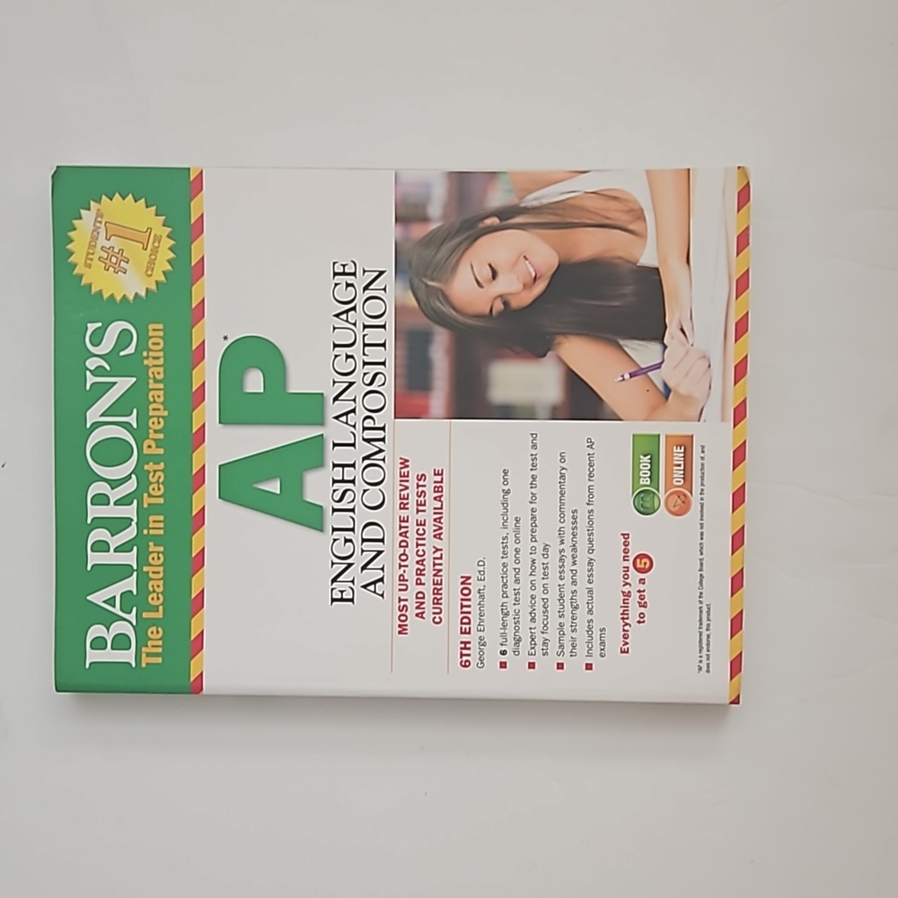 Barron's AP English Language and Composition paperback